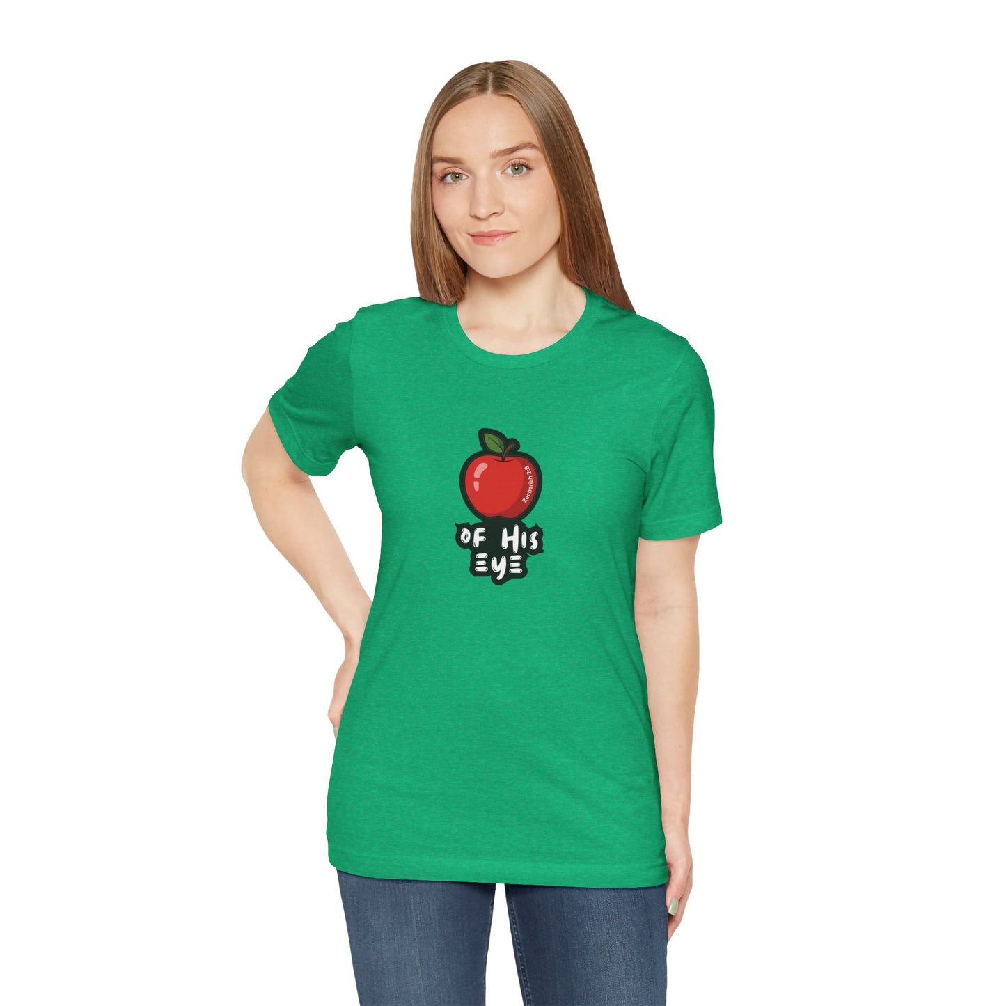 Apple of His Eye Christian T-Shirt – Faith-Inspired Bella + Canvas Unisex Tee