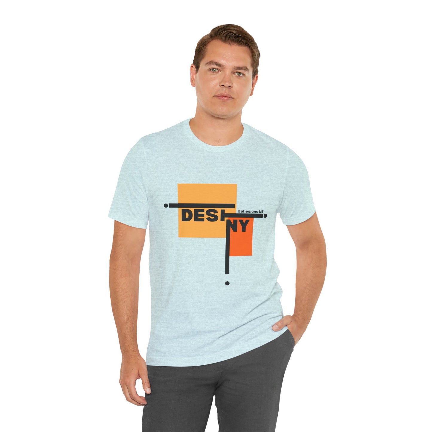 Destiny Christian T-Shirt – Ephesians 1:5 Bible Verse Tee