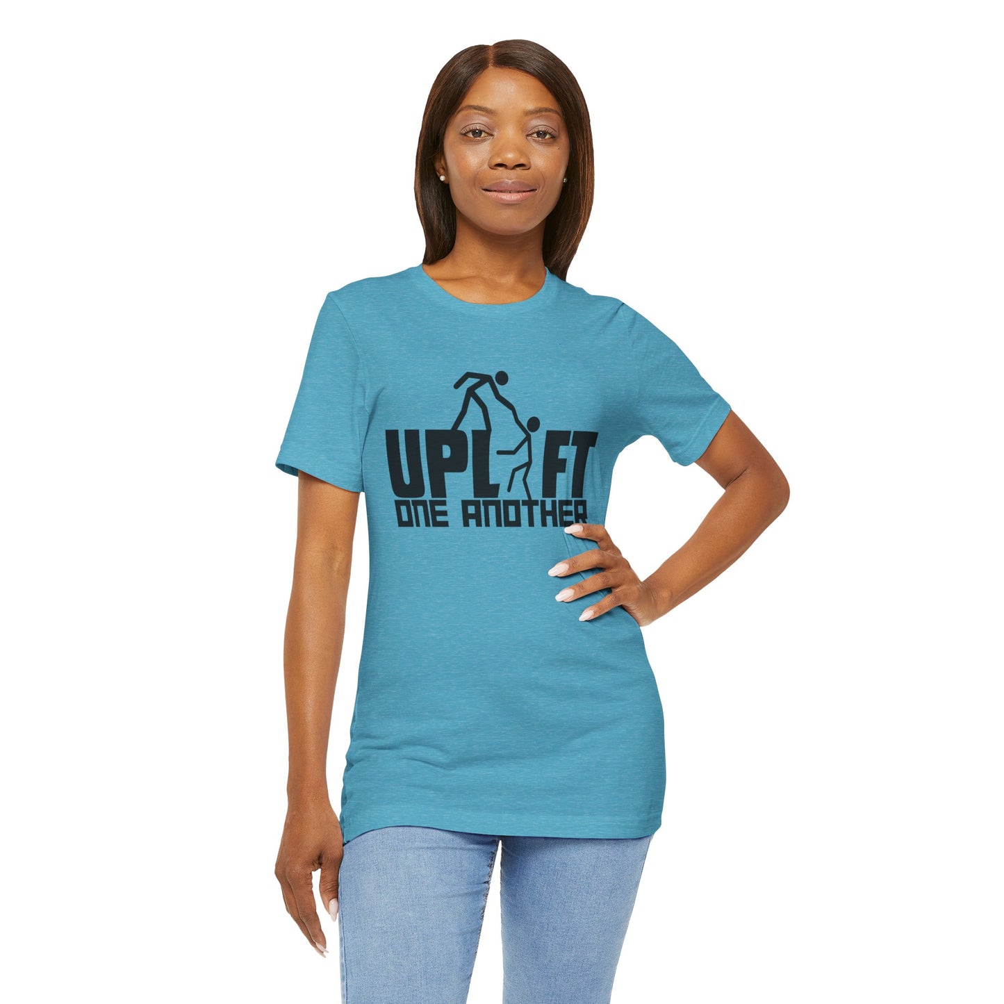 Uplift One Another Christian T-Shirt – Faith Encouragement Graphic