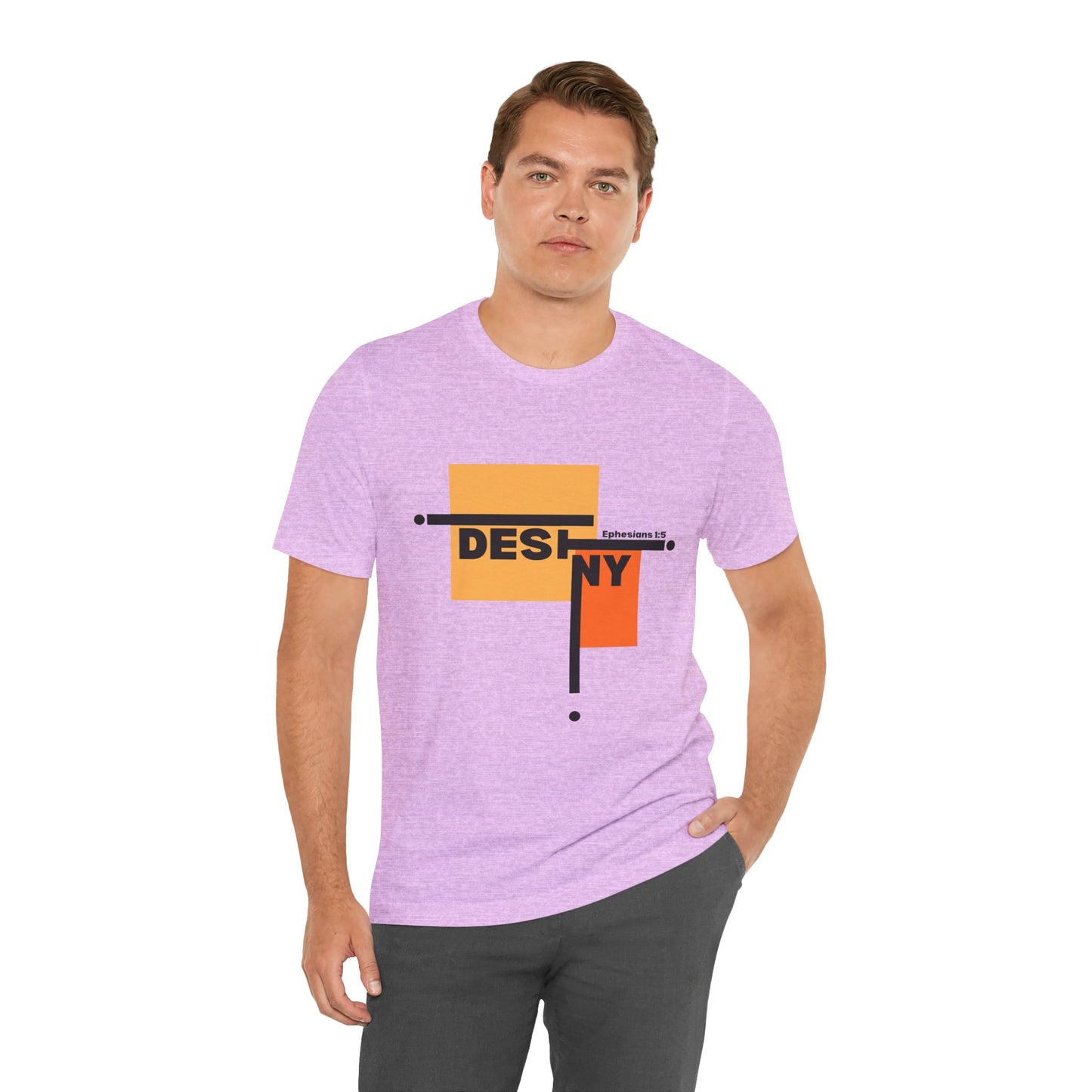 Destiny Christian T-Shirt – Ephesians 1:5 Bible Verse Tee
