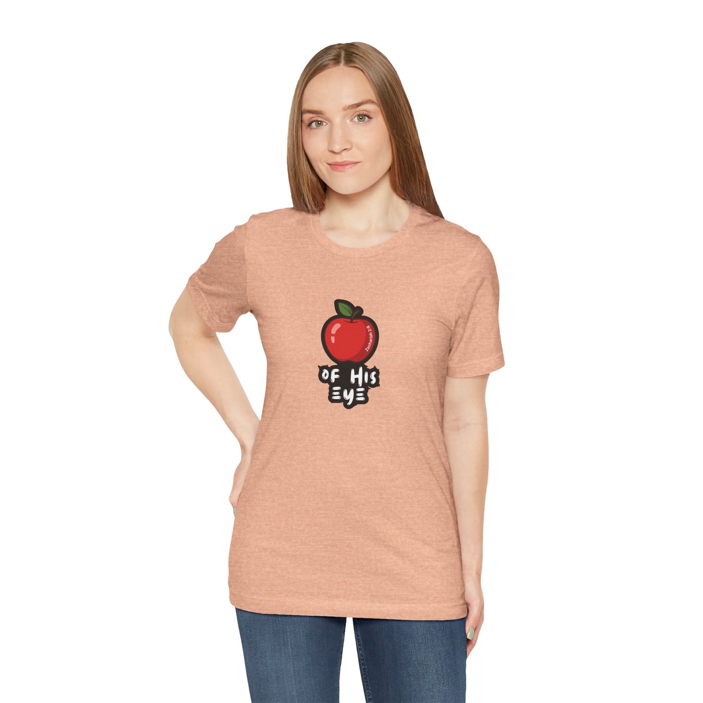 Apple of His Eye Christian T-Shirt – Faith-Inspired Bella + Canvas Unisex Tee