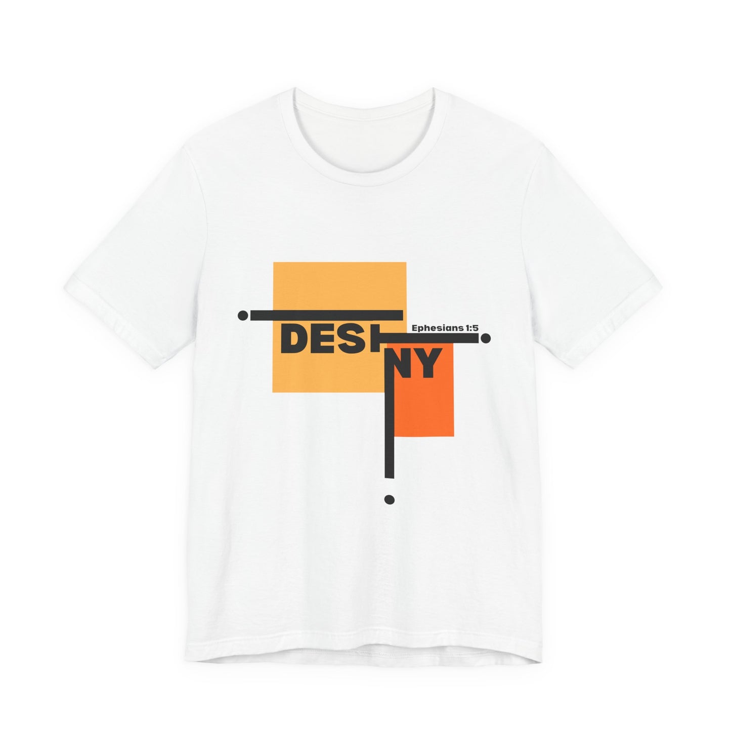 Destiny Christian T-Shirt – Ephesians 1:5 Bible Verse Tee