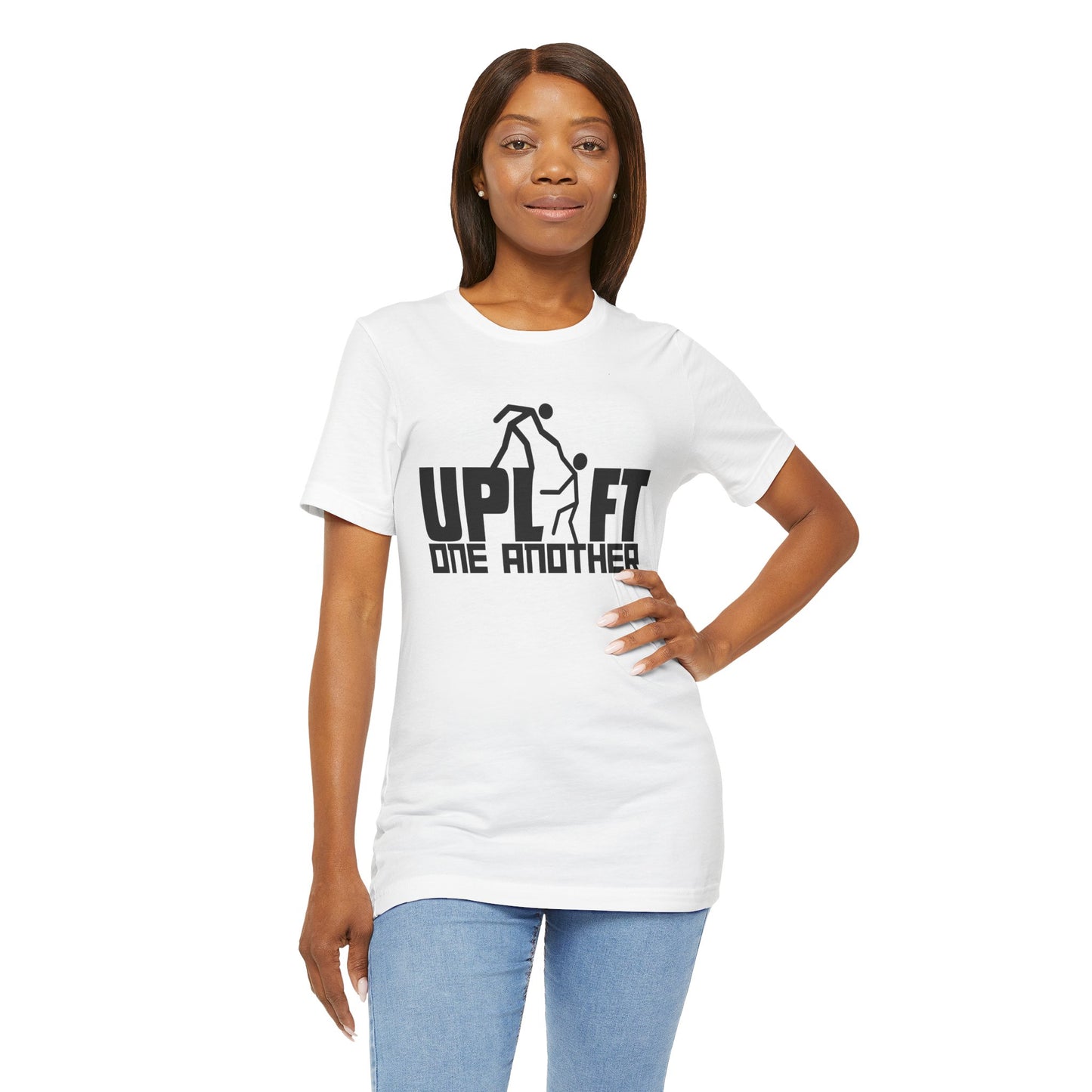 Uplift One Another Christian T-Shirt – Faith Encouragement Graphic