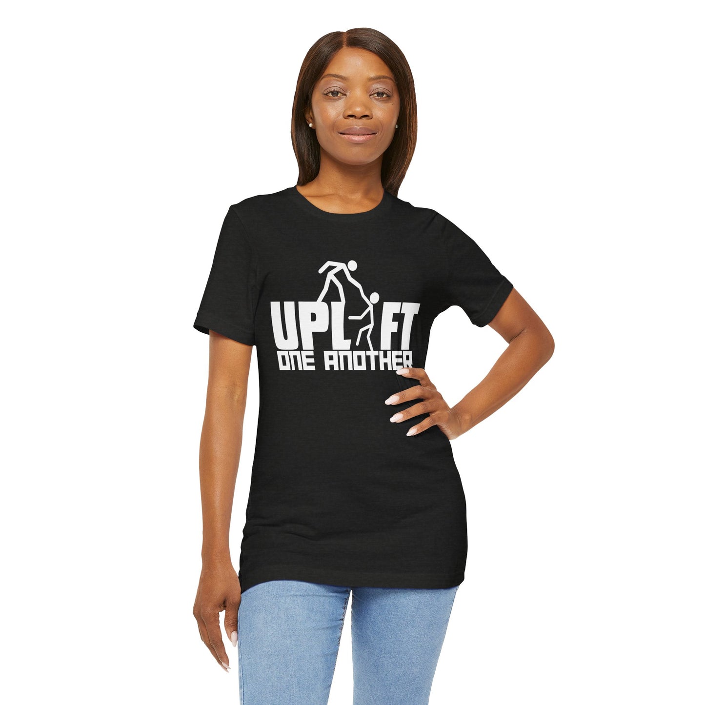 Uplift One Another Christian T-Shirt – Faith Encouragement Graphic