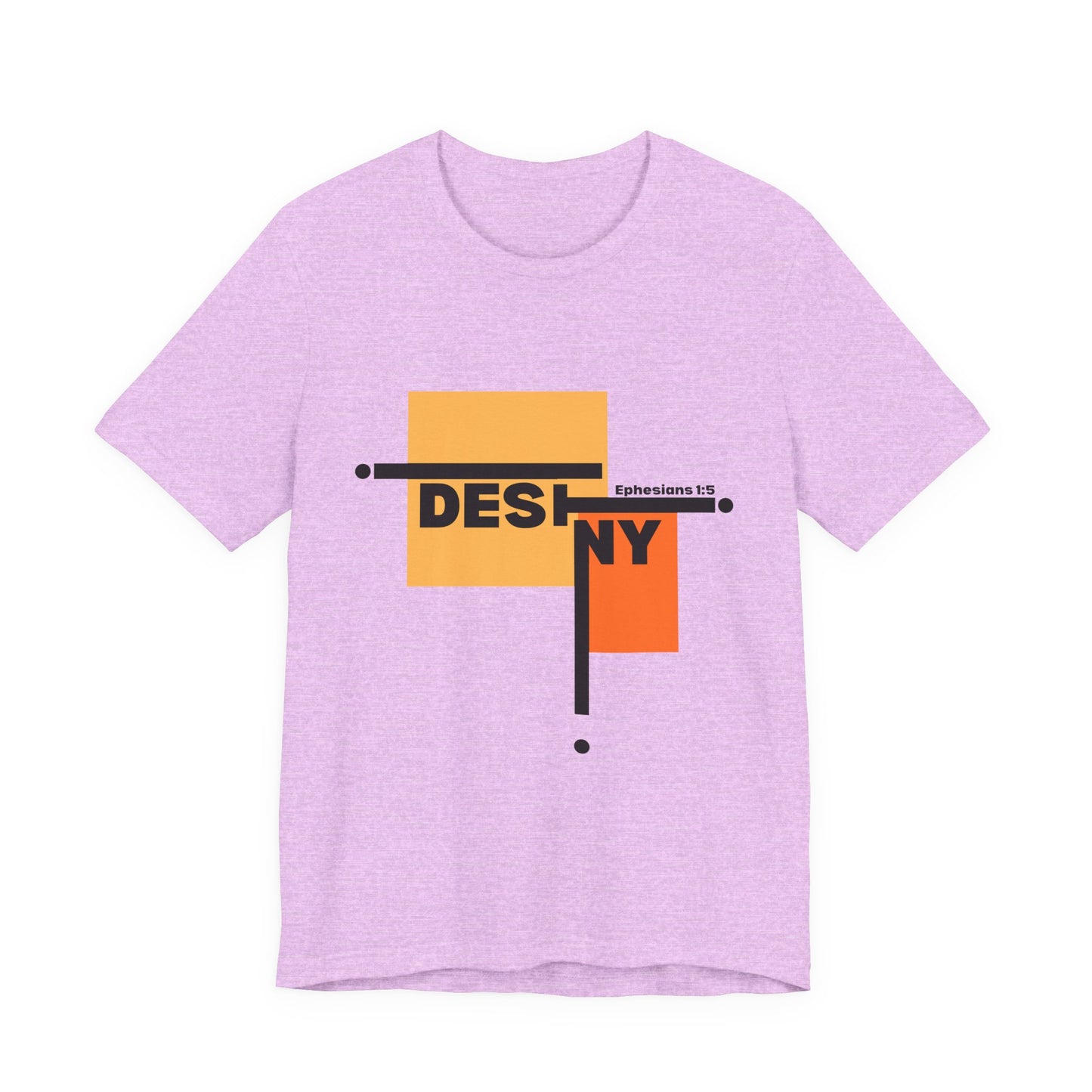 Destiny Christian T-Shirt – Ephesians 1:5 Bible Verse Tee